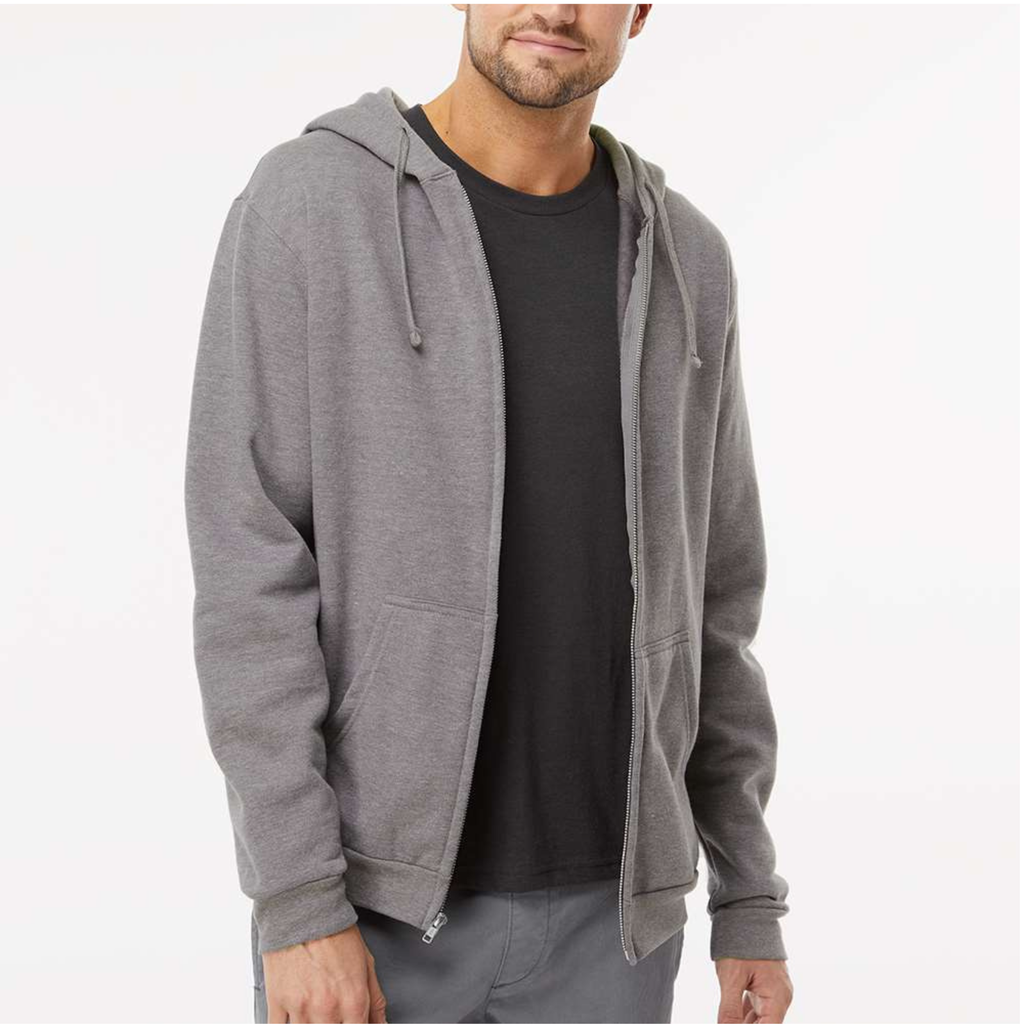 Unisex Zip Up Hoodie