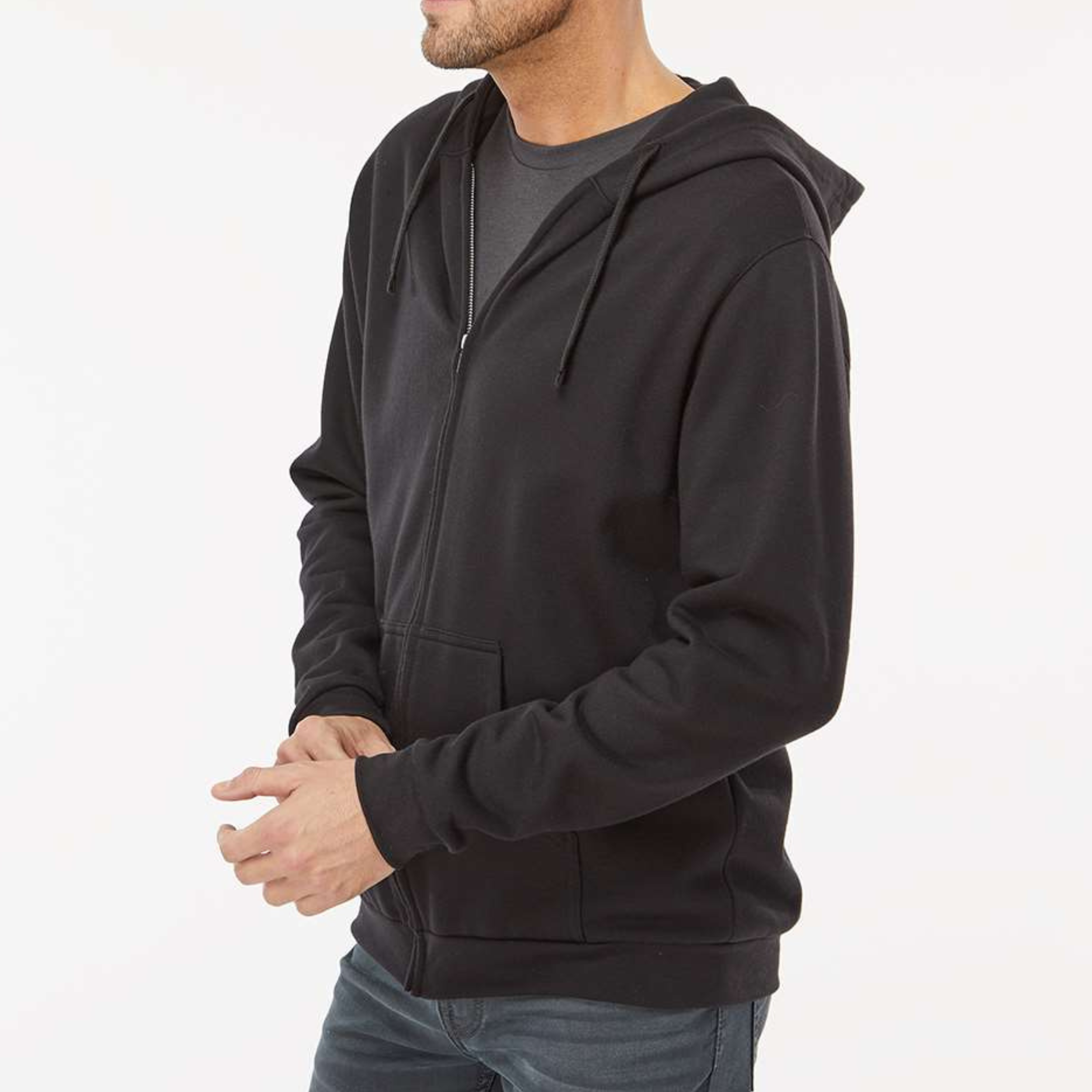 Unisex Zip Up Hoodie