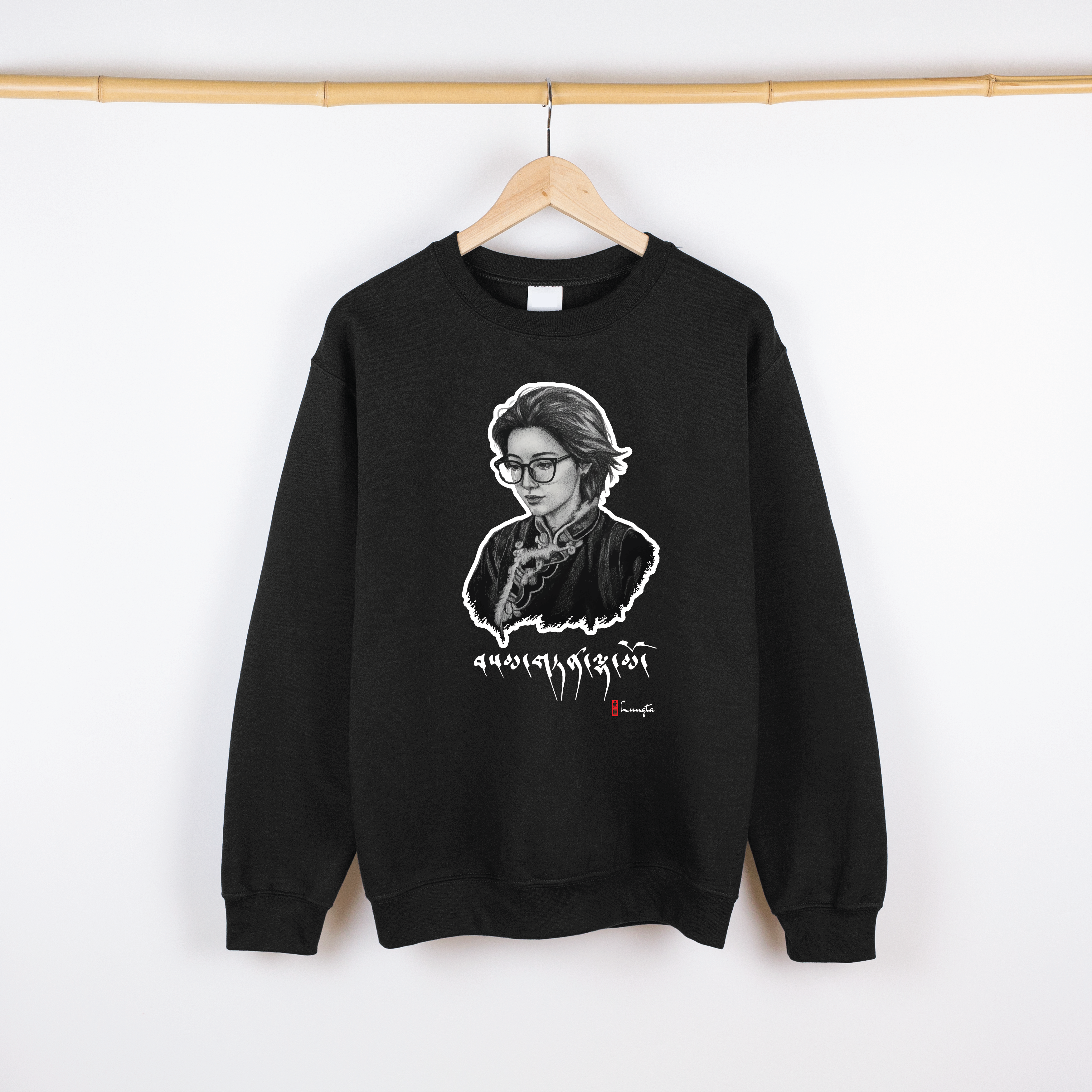 Samten Lhamo  - Unisex Crewneck Sweaters