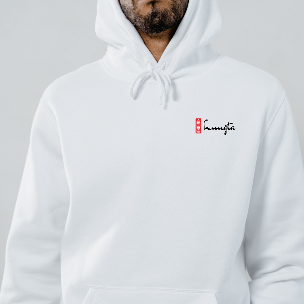 Unisex Pullover Hoodie - Tibetan Alphabet